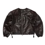 Thug Club Guillotine Leather Jacket Front