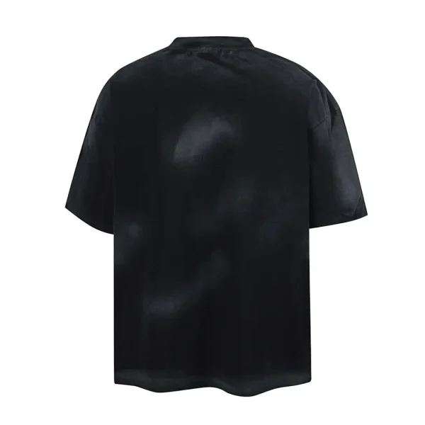 THUG CLUB Rock Graphic Print Oversized T-shirt Back