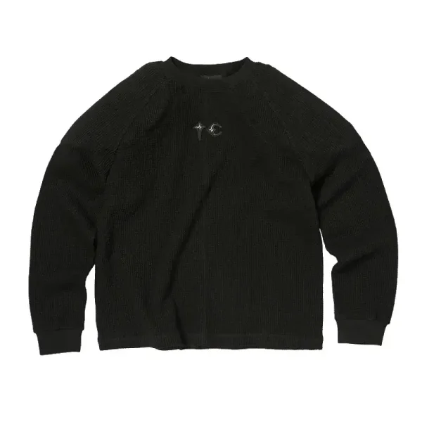 Thug Club Bulk Shoulder Waffle Long Sleeve Front