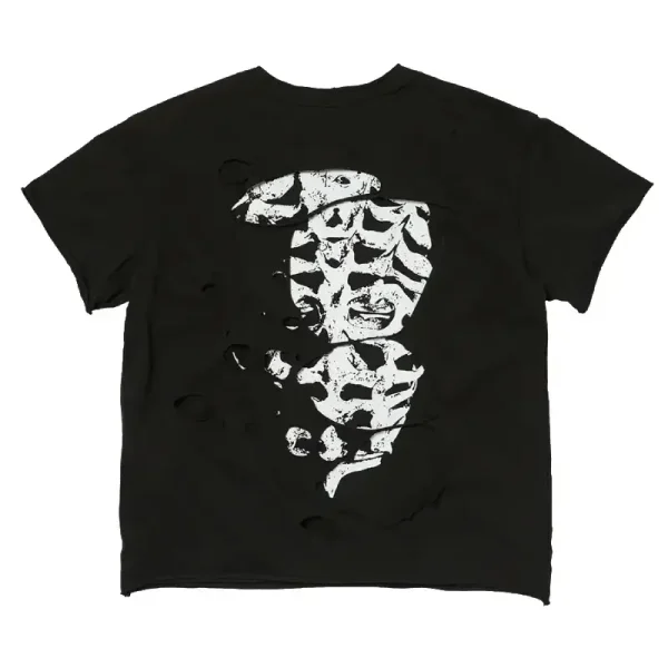 Thug Club Dead Inside Double Layer T-Shirt Back
