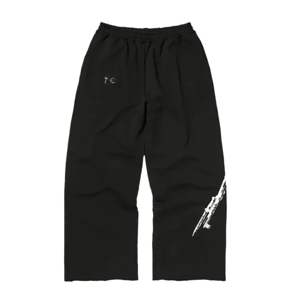 PUBG Exclusive TC Pan Sweatpants Black Front