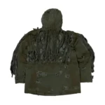 Thug Club PUBG EXCLUSIVE Ghillie Suit Jacket Khaki Back