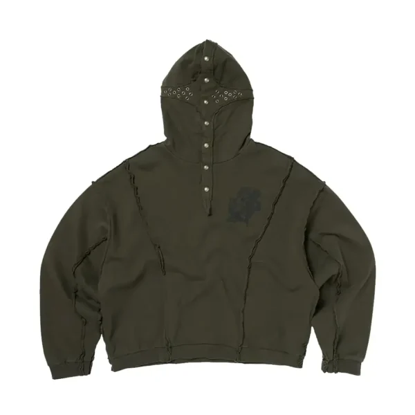 Thug Club PUBG Exclusive Scope Hoodie Khaki Front