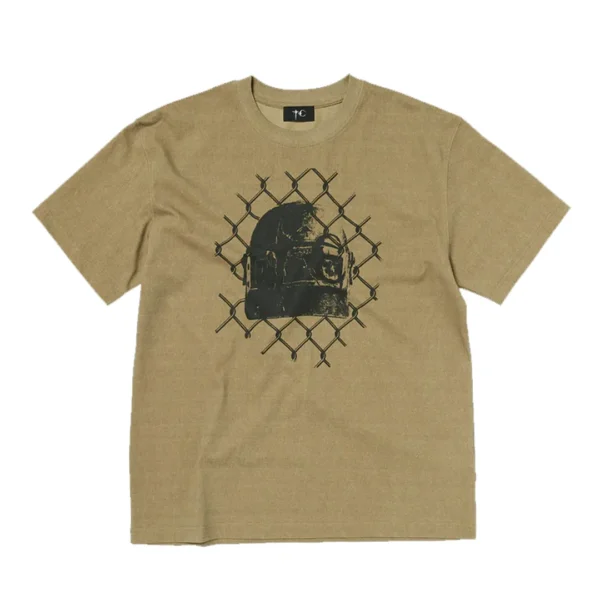 Thug Club PUBG Exclusive TC Samtuk T-Shirt Biege Back