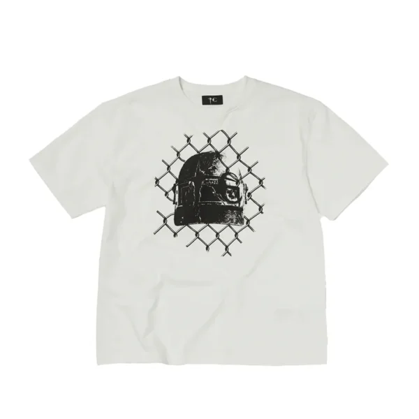 Thug Club PUBG Exclusive TC Samtuk T-Shirt White Front